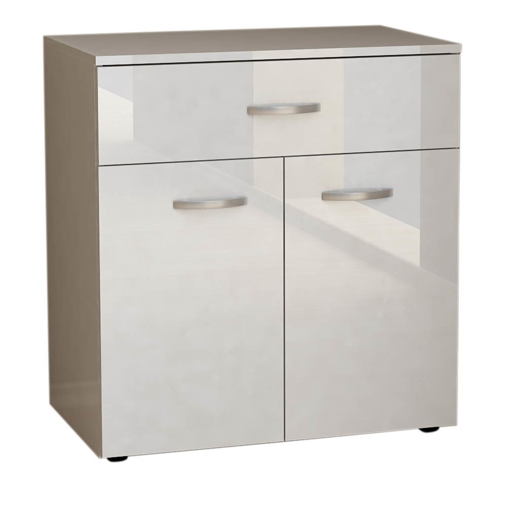 Comoda Sani Terra 1 Alb / Luciu 70x43x76