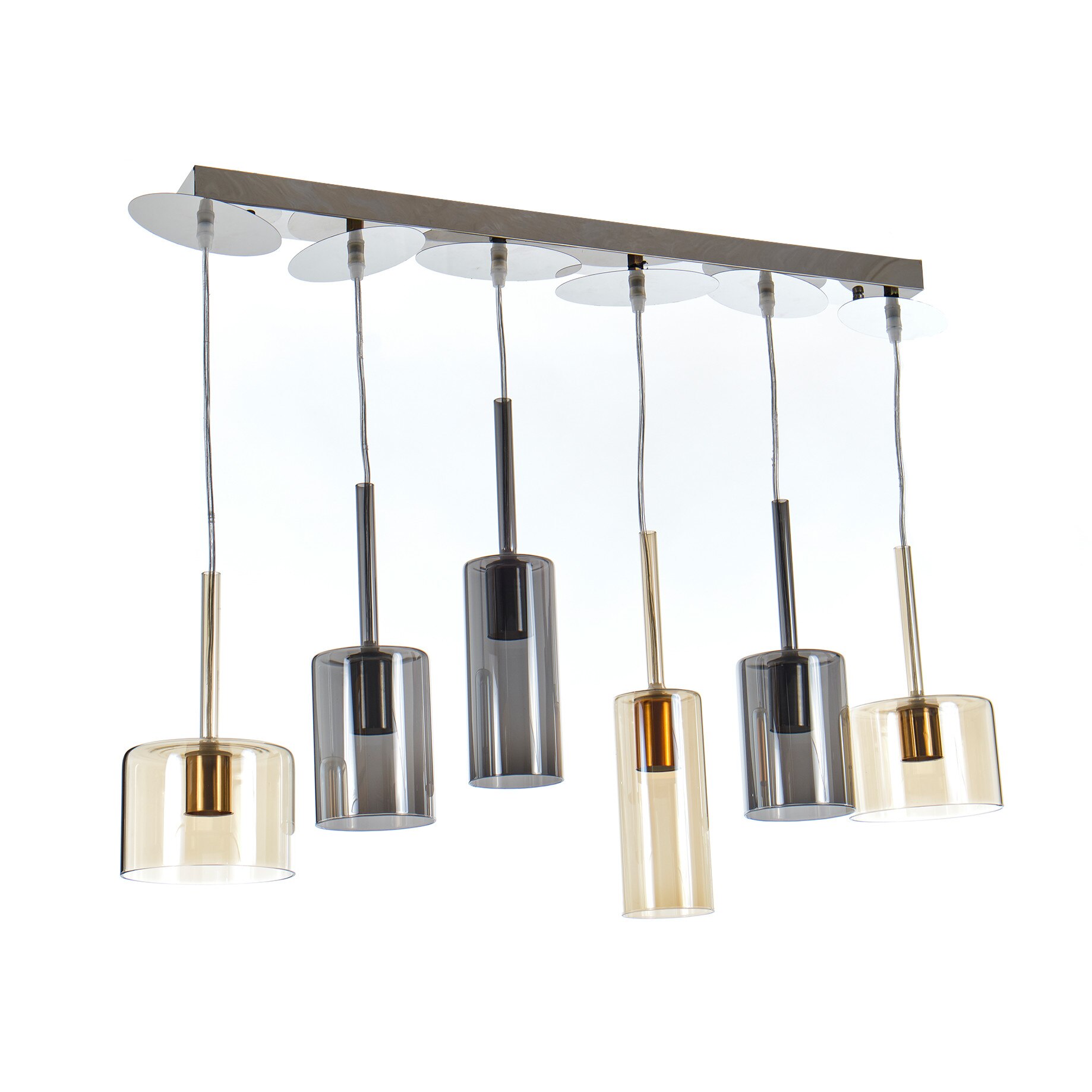 Lustra EL 1846/6S , Crom