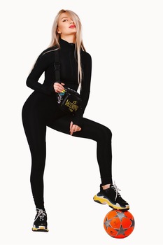 Bluza Scuba Elastica, Sport, Kiki Riki, Negru Bluza Scuba Elastica, Sport, Kiki Riki, Negru