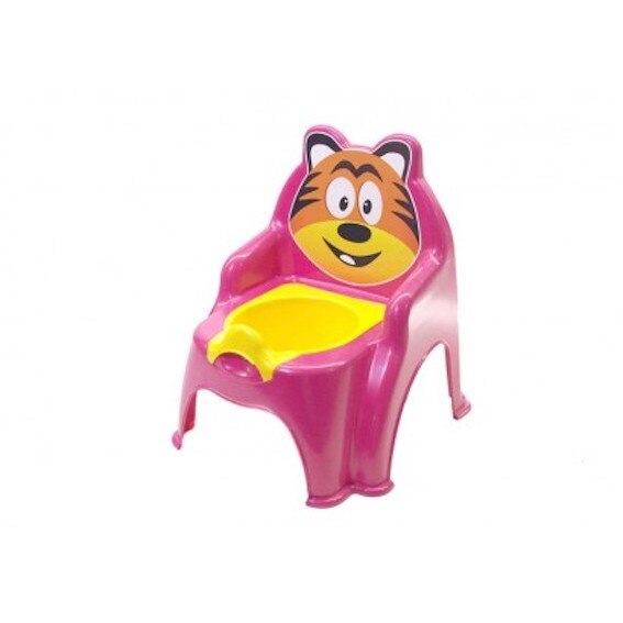 Olita pentru copii Doloni cu tigru, fuchsia