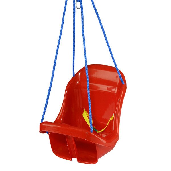 Leagan Baczek cu spatar din plastic 40 CM Inaltime - Rosu