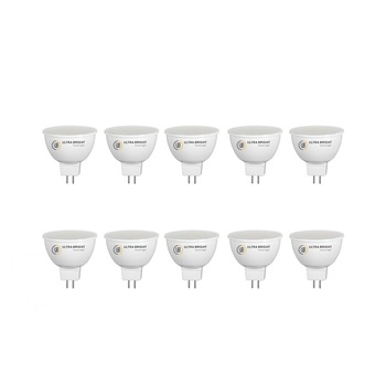 Set 10 bec LED GU 5.3 5W, 6400K, lumina rece, 220V, Ultra Bright Set 10 bec LED GU 5.3 5W, 6400K, lumina rece, 220V, Ultra Bright