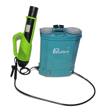 Pachet Protectia plantelor - Pompa de stropit electrica cu acumulator Pandora 20 Litri -12V 8Ah cu regulator de presiune + Atomizor electric portabil ( suflanta cu pulverizare) Pachet Protectia plantelor - Pompa de stropit electrica cu acumulator Pandora 20 Litri -12V 8Ah cu regulator de presiune + Atomizor electric portabil ( suflanta cu pulverizare)