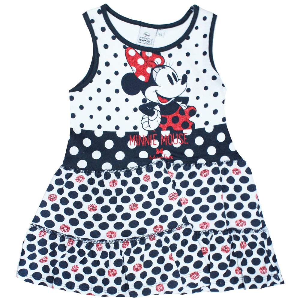 Rochie, bluemarin cu buline, Minnie