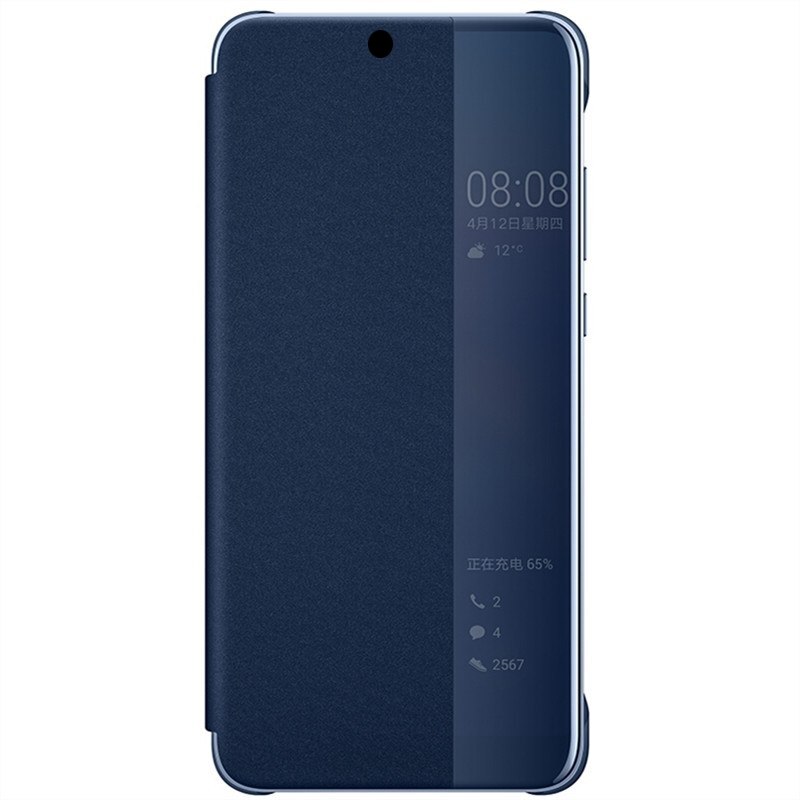 conversion Equipment Discharge Husa Flip Book Smart View Cover compatibil cu Huawei P10 Lite Blue - eMAG.ro