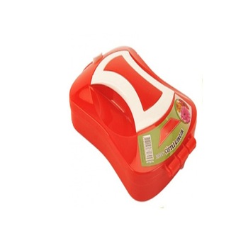 Perie pentru covor Plastina, cu doua role, plastic, rosie 190 x 120 x 50 mm Perie pentru covor Plastina, cu doua role, plastic, rosie 190 x 120 x 50 mm