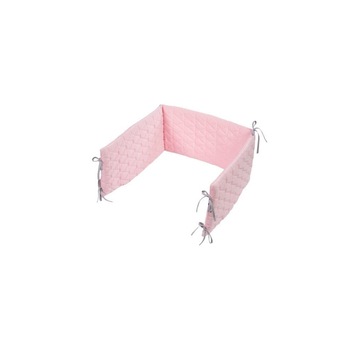 Protectie laterala patut - pink Albero Mio Protectie laterala patut - pink Albero Mio