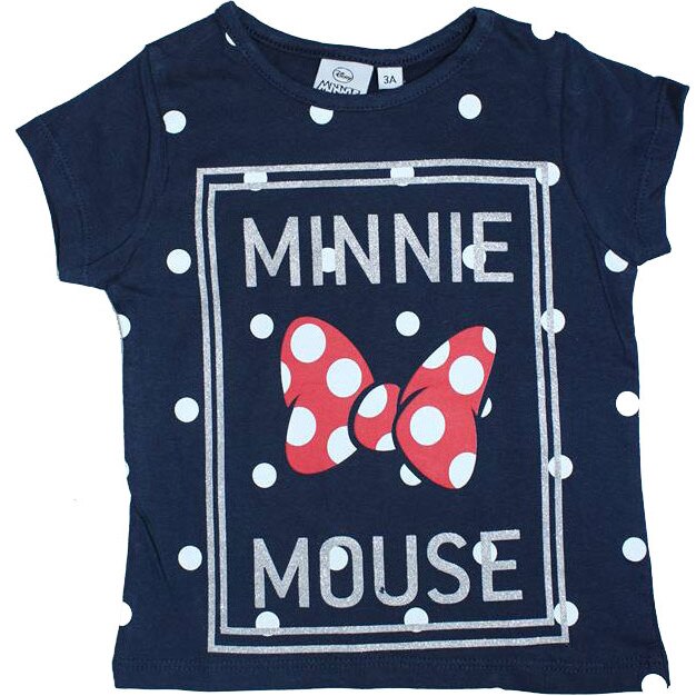 Tricou, bluemarin cu buline, Minnie
