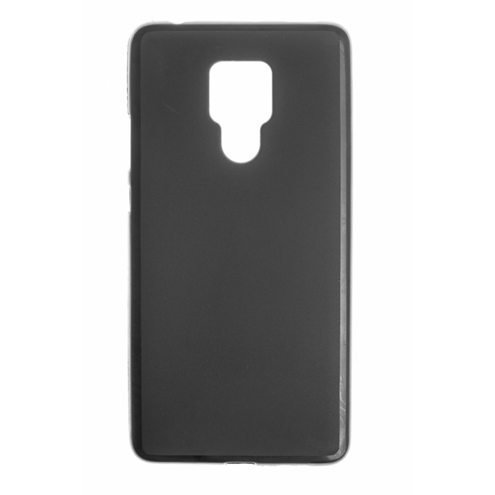 Кейс Huawei Mate 20 X, SILKASE, черен цвят, силикон