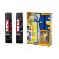 Set curatare lant motociclete KETTENMAX Classic + spray-uri MOTUL (factory line)