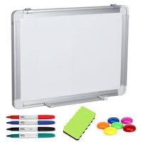 tabla alba magnetica 100x150 cm rama aluminiu 5 ani garantie plus office  set 4 markereburetemagneti imagen 44_0_
0