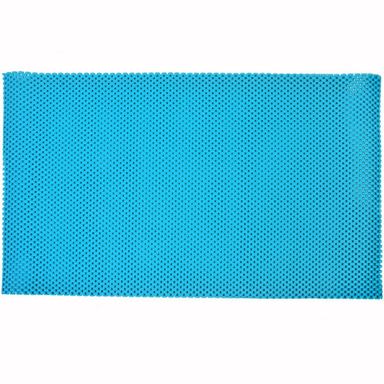 Covor de baie, Zola®, antiderapant, albastru, 39x70 cm