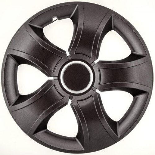 Set 4 capace ART 16 inch, Grafit BIS cu inel cromat din material ABS durabil cu standarde de calitate