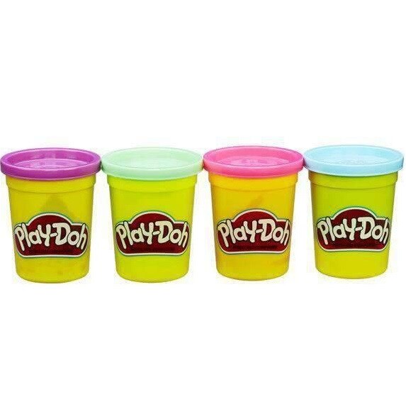 Set Play-Doh Hasbro E4869, 4 bucati, Multicolor