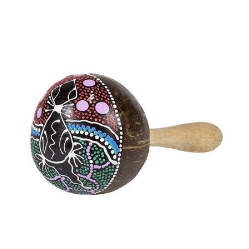 Maracas pictate de mana