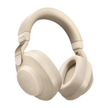 Casti bluetooth Jabra Elite 85h, SmartSound, Over-Ear, ANC, Bej Auriu Casti bluetooth Jabra Elite 85h, SmartSound, Over-Ear, ANC, Bej Auriu