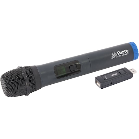 Microfon Wireless PARTY SO15FS Cu modul USB, UHF, Negru
