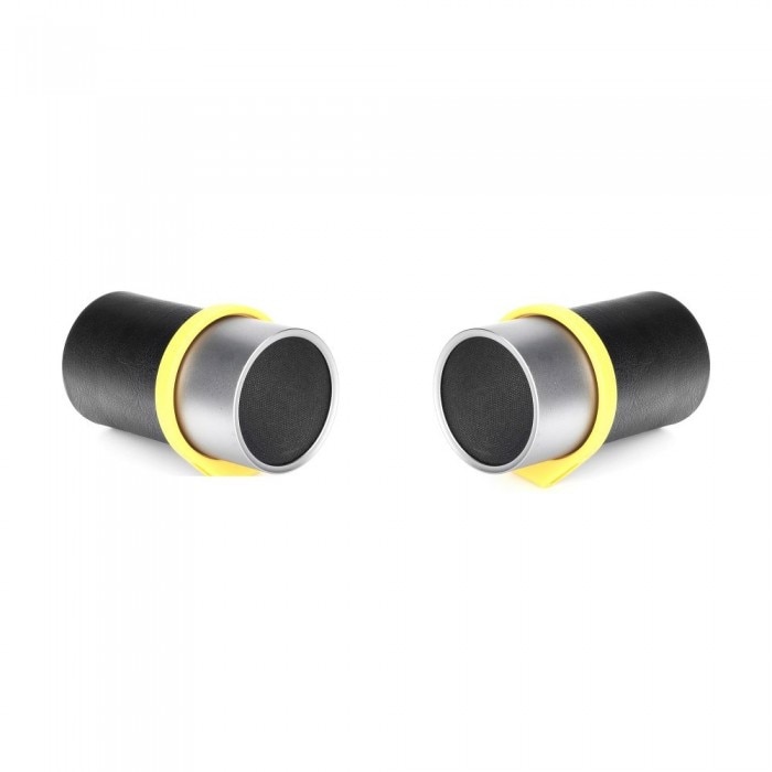 Boxa Portabila bluetooth, Puridea i6, Set 2 boxe, Negru