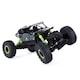 Автомобил с дистанционно управление Rock Crawler Monster Truck , С батерия, 4x4 окачване, Off Road, Мащаб 1:18, 2.4GHz, Зелен