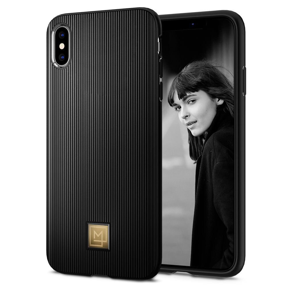 Husa iPhone X / XS SPIGEN La Manon Classy Neagra