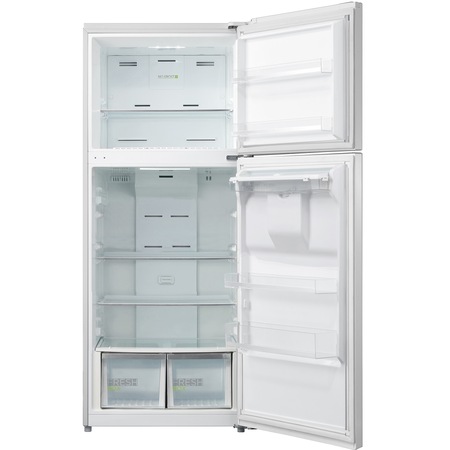 Frigider cu doua usi MIDEA HD-554FWENWH, 410l, Total No Frost, Dozator Apa, Clasa A+, H 173 cm, Alb