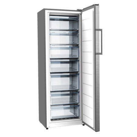 Congelator MIDEA HS-312FWEN, 227 l, Clasa A++, Total No Frost, 7 sertare, Functie Frigider, Display, Control electronic, H 172.2 cm, Inox