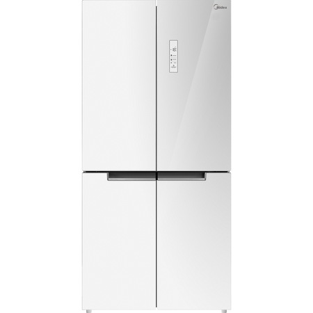 Side by Side Midea HQ-627WENWG, 469l, Clasa A+, Total No frost, H 177.5cm, Sticla Alba