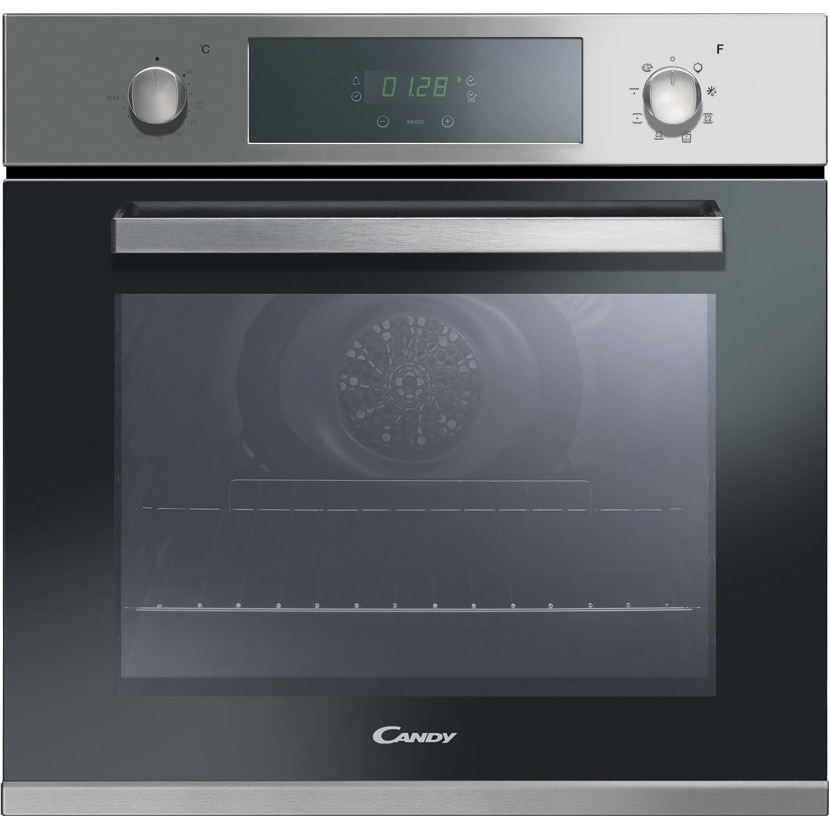 Cuptor incorporabil Candy FCP625X, Electric, 70 l, Touch Control, Aquactiva, Clasa A+, Inox
