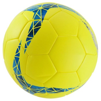 Minge fotbal Leo galben/albastru-marimea 5 Minge fotbal Leo galben/albastru-marimea 5
