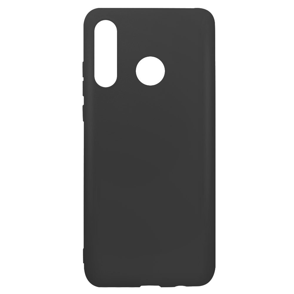 Husa Silicon Just Must Candy pentru Huawei P30 Lite, Negru