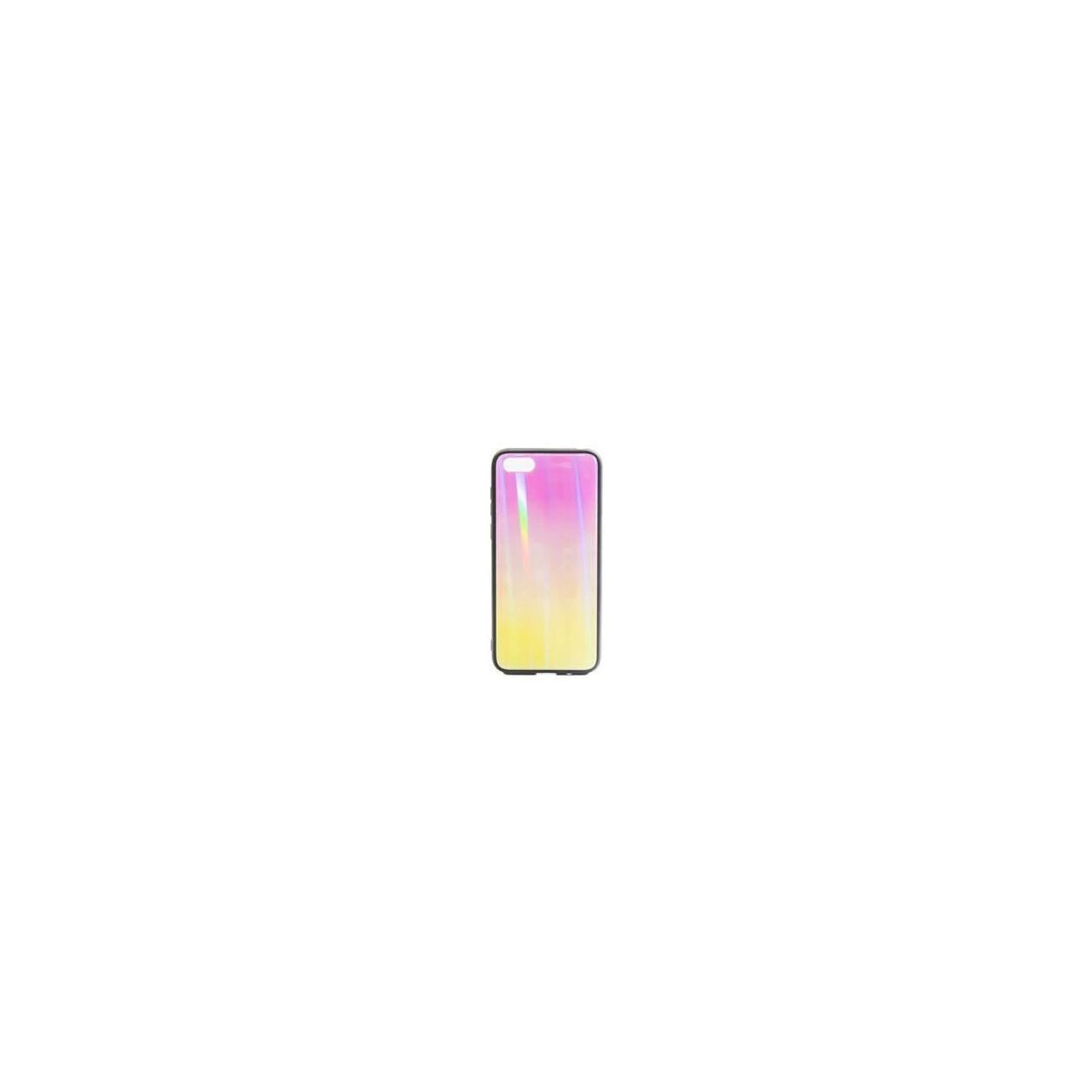 Husa Xiaomi Redmi 6A - Iberry Glass Roz/Galben