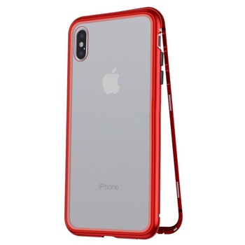 Husa 360° Magnetic Protection - iPhone XS Max - Rosu Husa 360° Magnetic Protection - iPhone XS Max - Rosu