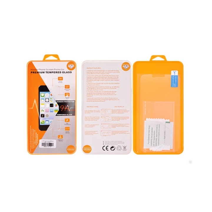 Стъклен протектор Tempered Glass Orange за Samsung Galaxy S10e, Прозрачен