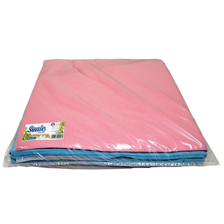 Set 100 lavete uz general, bumbac, 40 x 40 cm