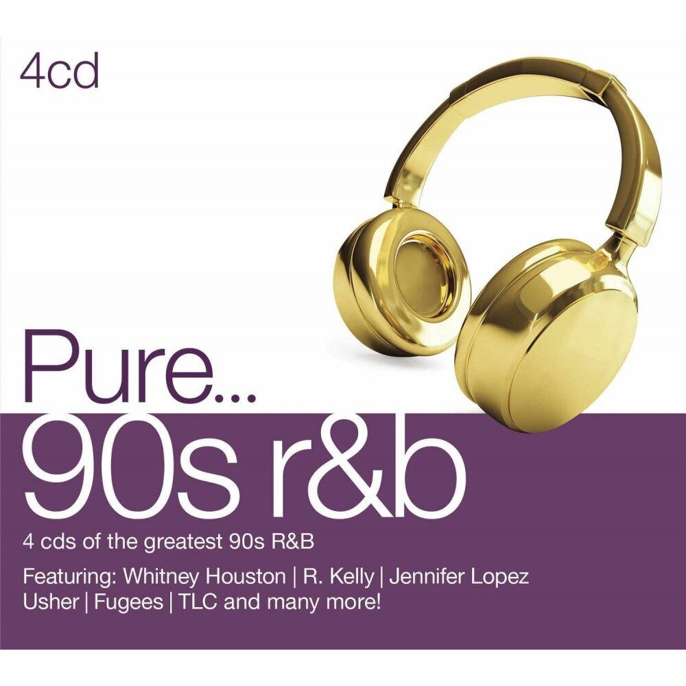 Feat.Whitney Houston,R.Kelly,Jennifer Lopez,Usher,Fugees etc - Pure...90 r&b (4CD)