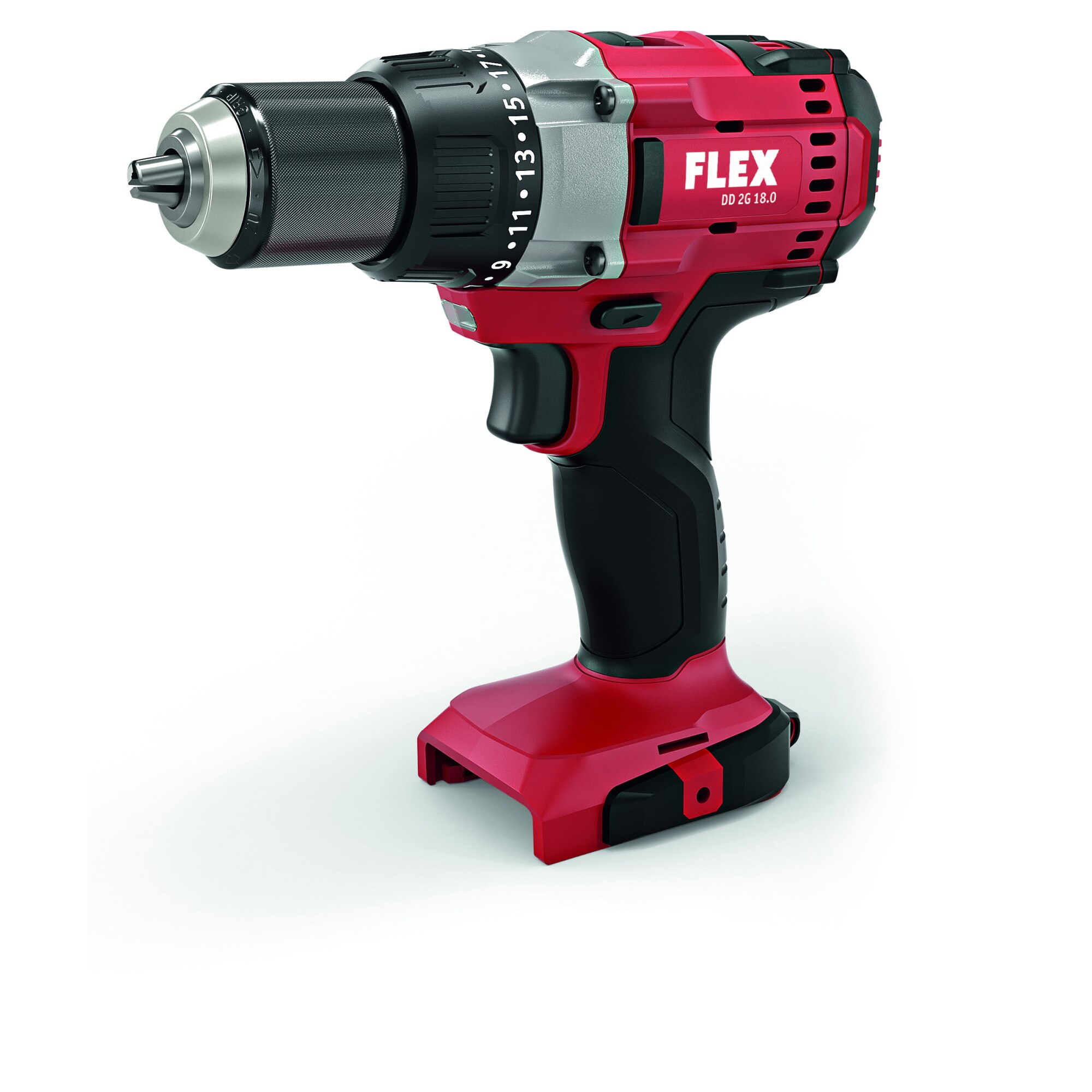 Masina de gaurit si insurubat compatibila cu acumulatori, FLEX, DD 2G 18.0, 18V