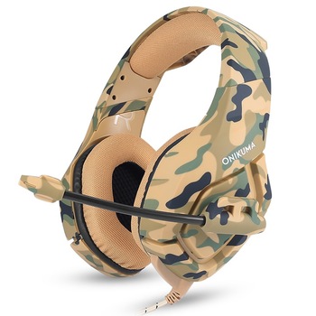 Casti Gaming DC-Onikuma K1, Microfon Noise Cancelling, Zero Ear Pressure, Multi Platform + Mini Husa Dynamite Casti Gaming DC-Onikuma K1, Microfon Noise Cancelling, Zero Ear Pressure, Multi Platform + Mini Husa Dynamite