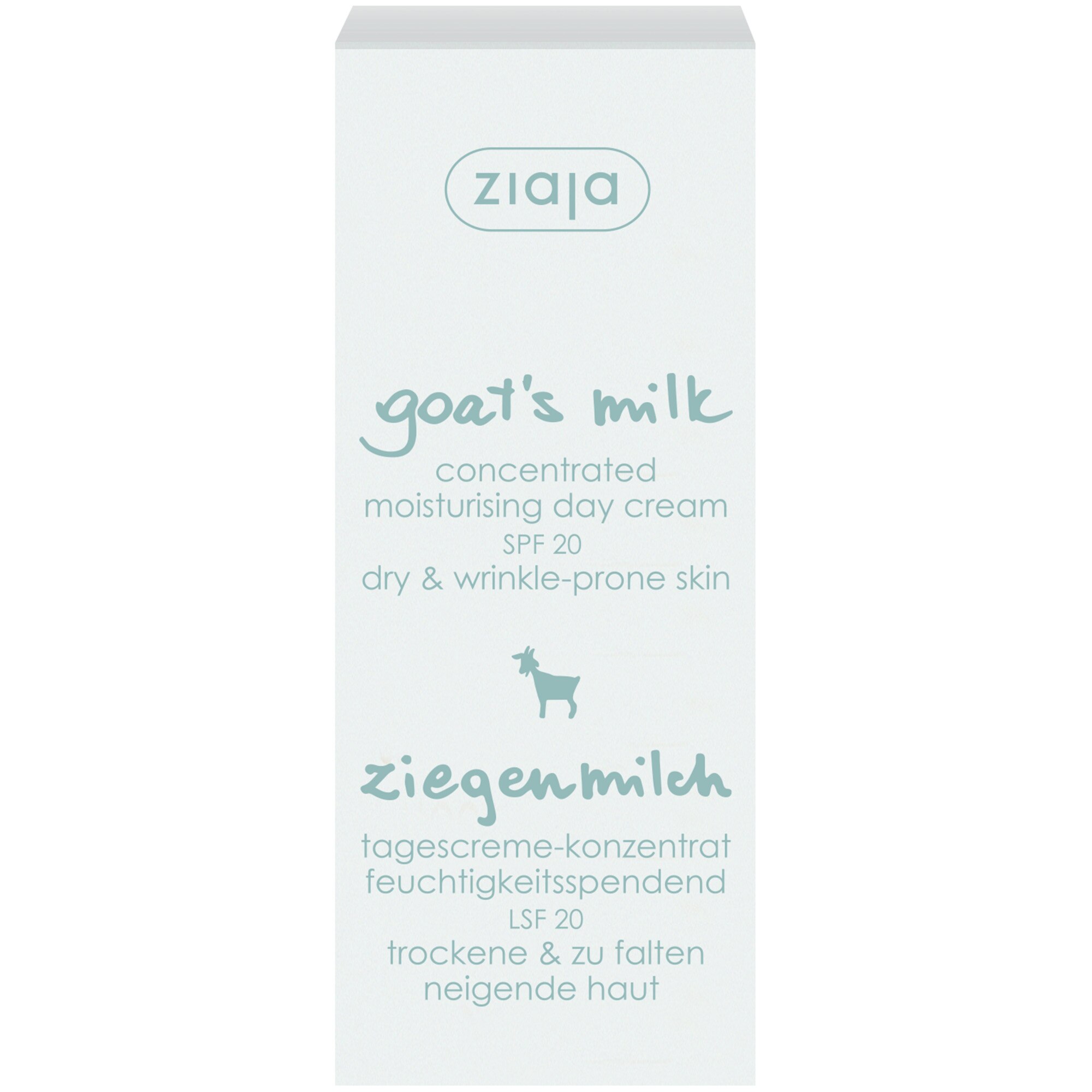 Crema hidratanta foto-protectoare, SPF20 cu lapte de capra 50ml Goat's milk