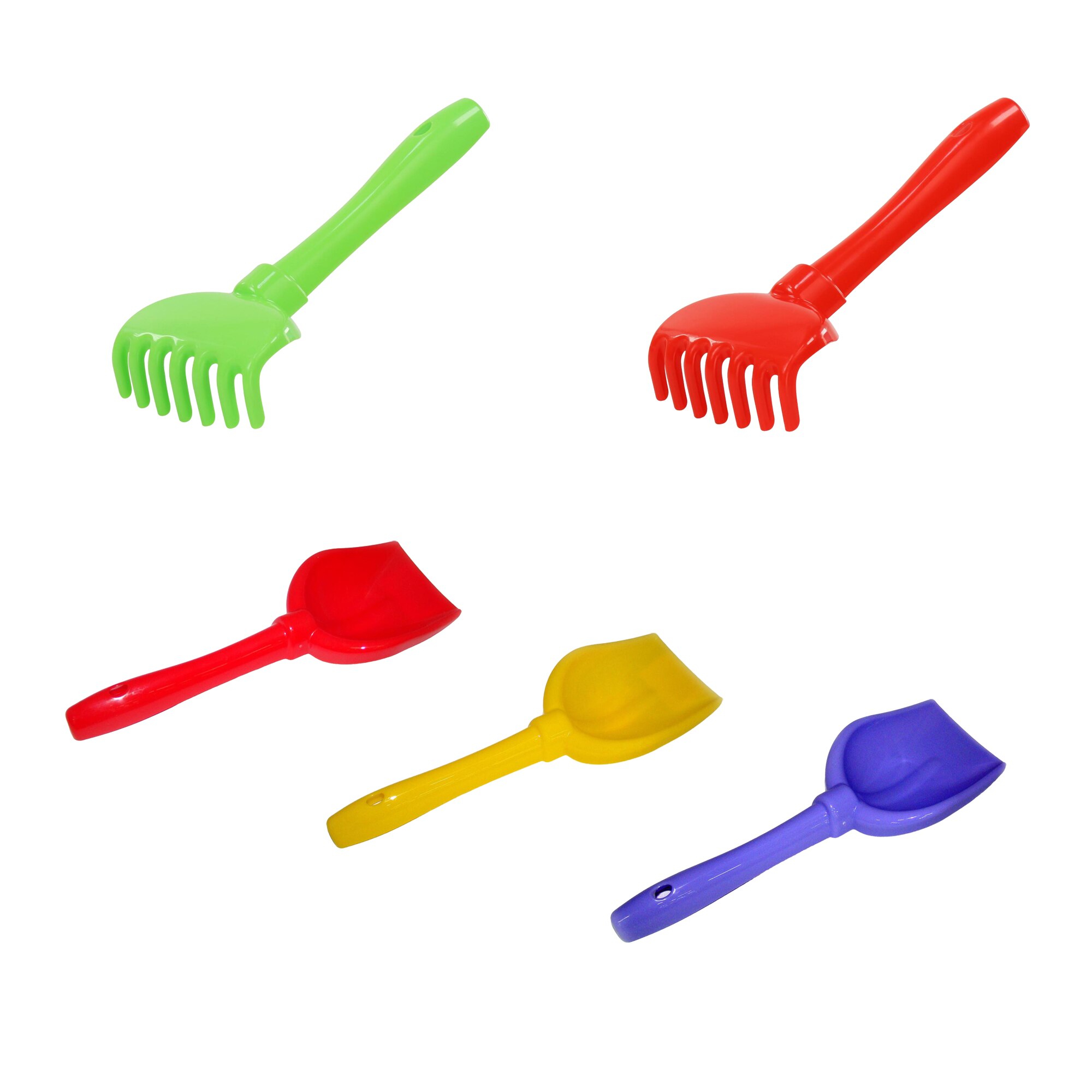 Set 48 piese greble si lopeti, Polesie®, multicolor