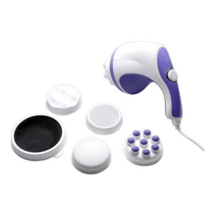 Aparat rlx & tone pentru masaj anticelulitic, cu 5 capete de masaj, putere 25w, Urban Trends ®