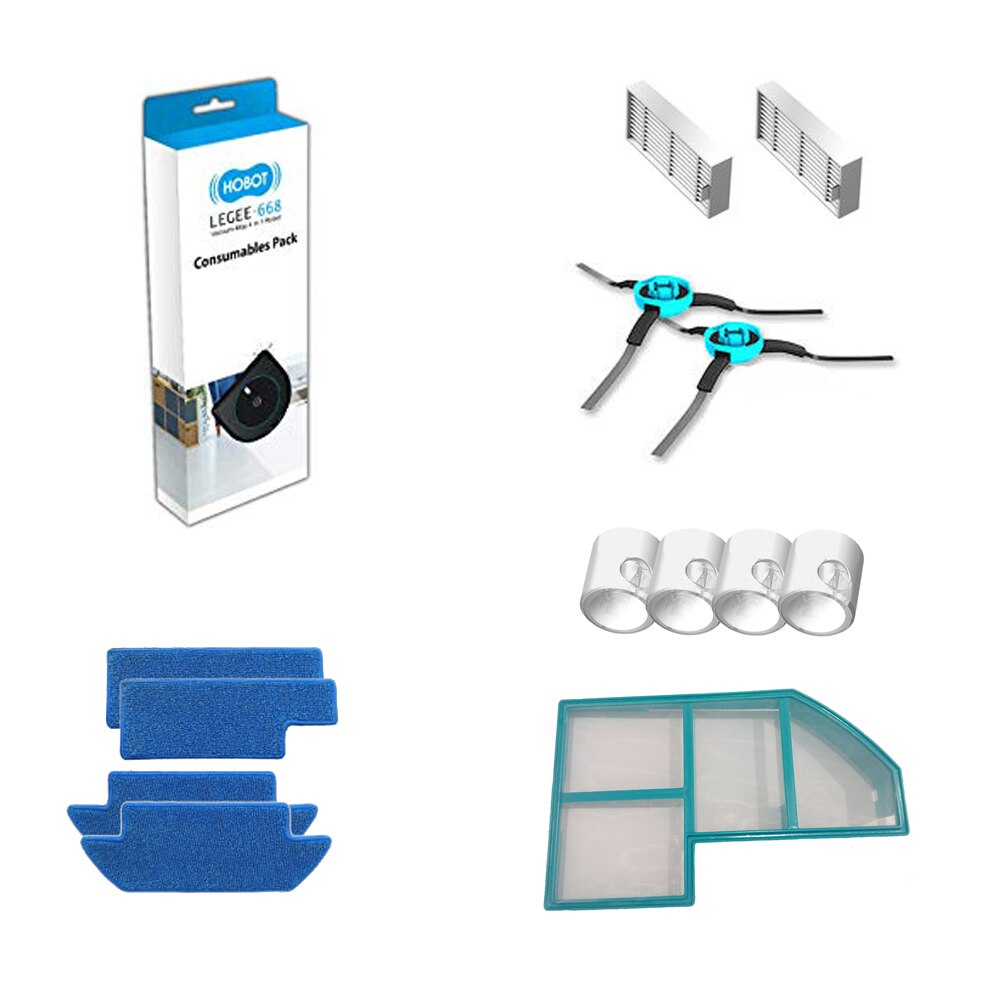 Pachet consumabile pentru aspirator robot HOBOT Legee 668/669/688