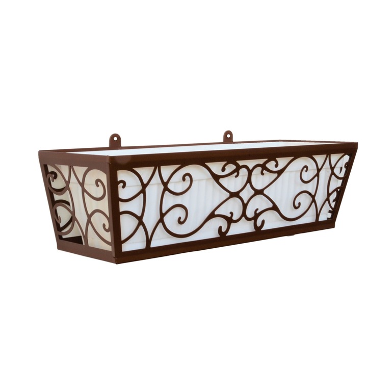 Suport metalic jardiniera Arabesque 620 mm