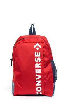 Converse, Rucsac unisex cu imprimeu logo Speed 2, Rosu Converse, Rucsac unisex cu imprimeu logo Speed 2, Rosu