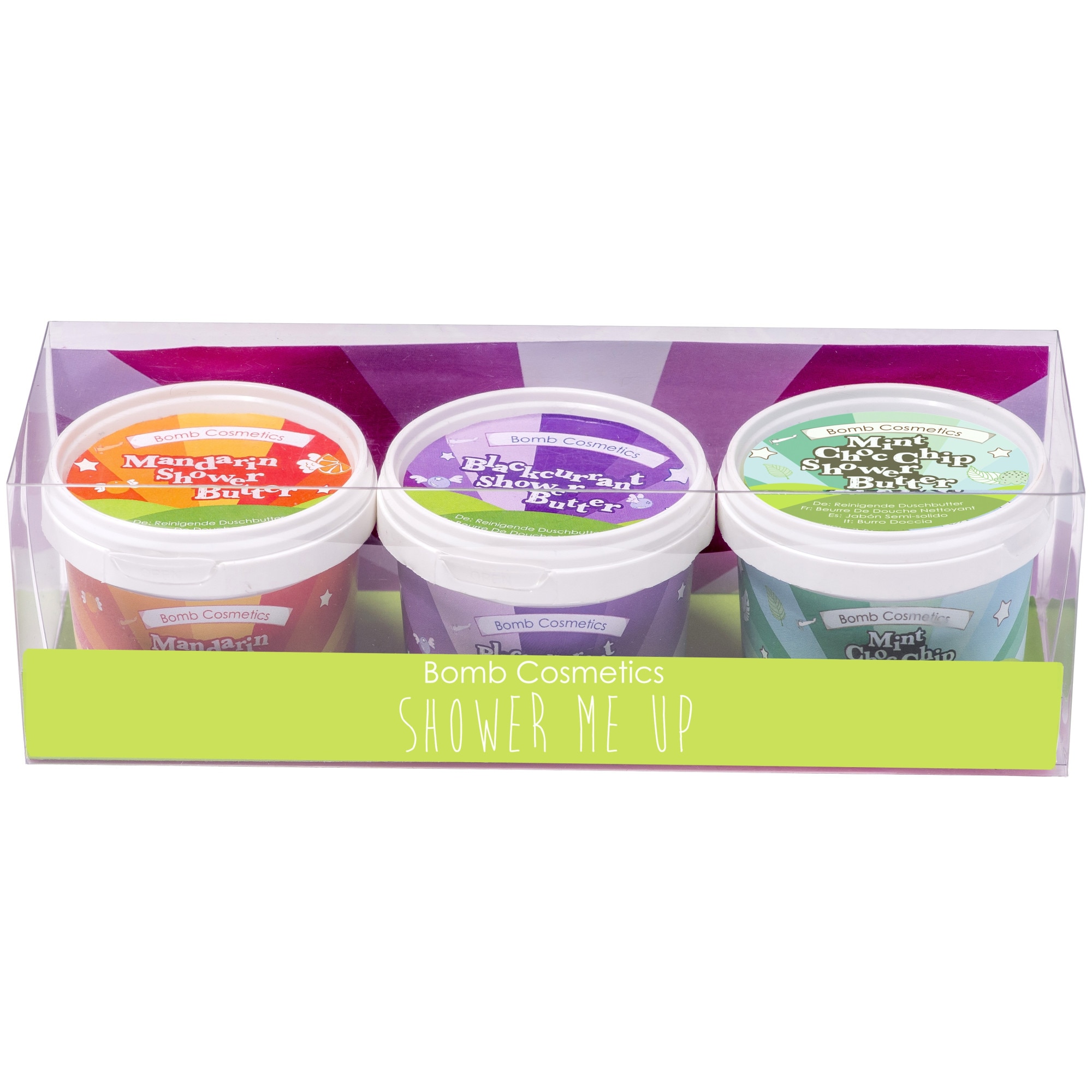 Set cadou Shower Me Up Potted, Bomb Cosmetics