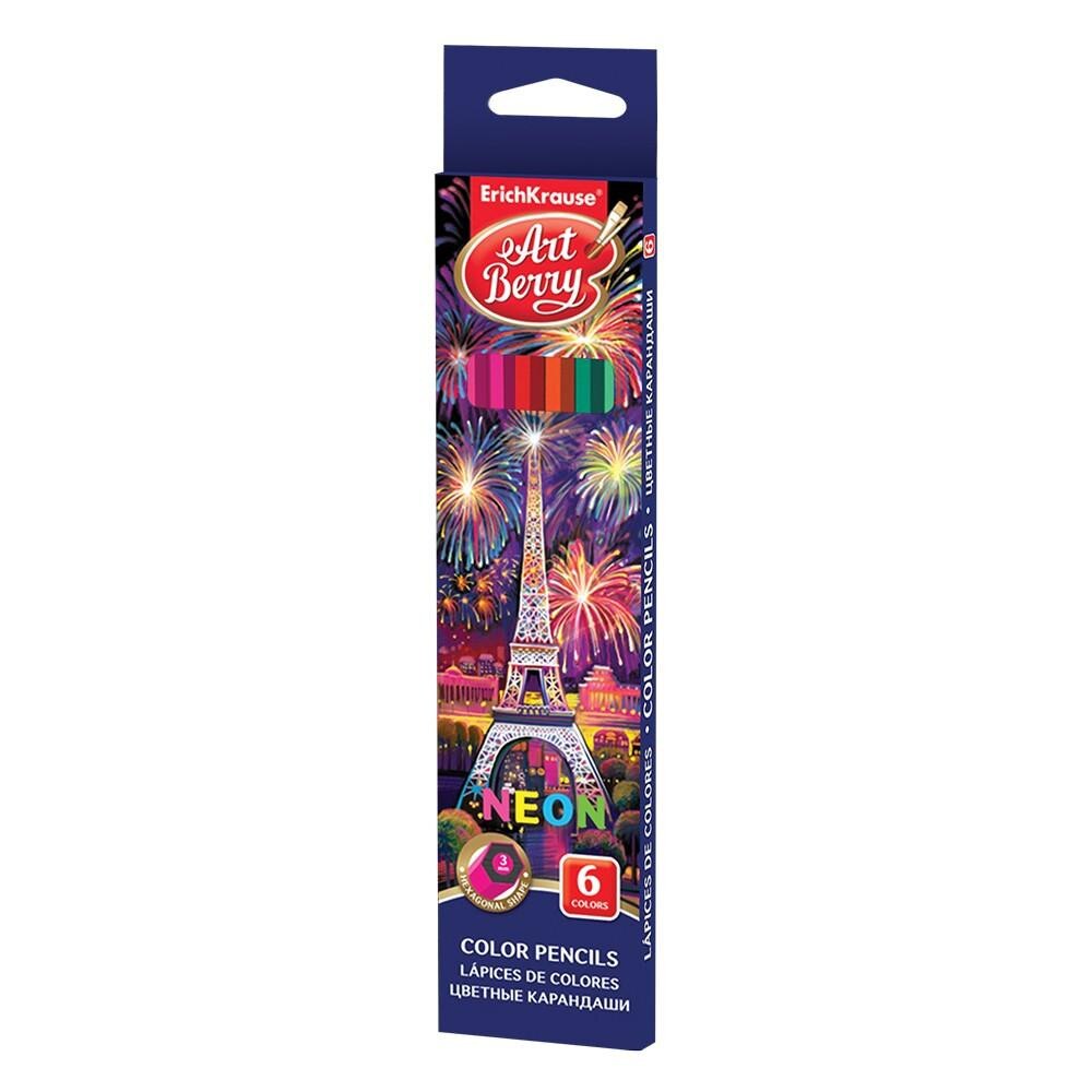 Creioane colorate Erichkrause Artberry 6/set
