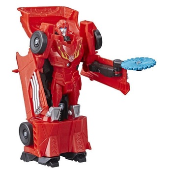 Figurina Hasbro Transformers Cyberverse 1-Step Hot Rod, Colectia Action Attackers Figurina Hasbro Transformers Cyberverse 1-Step Hot Rod, Colectia Action Attackers