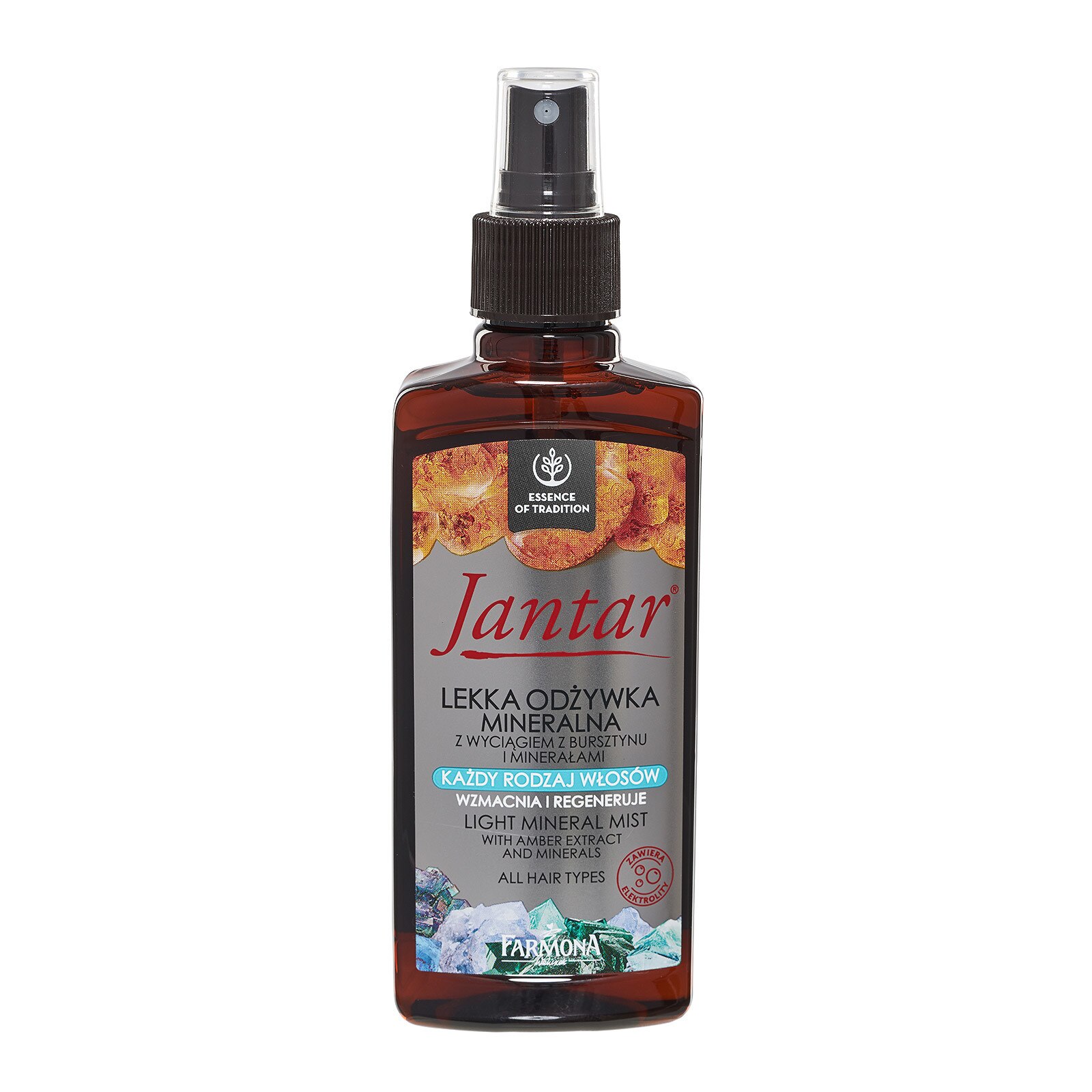 Balsam spray mineral cu extract de chihlimbar si minerale marine Jantar, 200 ml