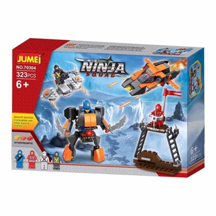 Конструктор Ninja Squad 323 бр