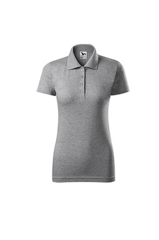 Tricou dama, Malfini, polo, cambrat, gramaj ridicat, Gri Tricou dama, Malfini, polo, cambrat, gramaj ridicat, Gri