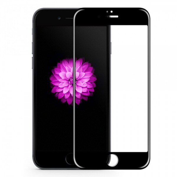 Folie de protectie Tempered Glass 0.33mm 3D pentru iPhone 6 Plus / 6S Plus, Black